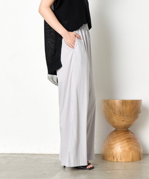 Jena espace merveilleux(ジェナ エスパスメルヴェイユ)の「【オンオフ兼用/らくちんきれい見え】トロミキャタピラーパンツ(その他パンツ・レディース・グレー/ブラック/カーキ・FREE)」の20枚目の写真