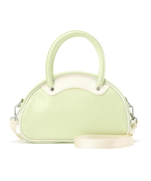 FREE'S MART（フリーズマート）の「ハーフサークルバッグ（トートバッグ・レディース・ライトグリーン/ブラック/ブラウン系その他・ﾌﾘ-）」の20枚目の写真