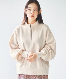 and myera feat.avecmoi ジップアップスウェット