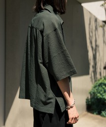 Nanmo.（ナンモ）の「シアサッカーショートスリーブシャツ（シャツ/ブラウス）」