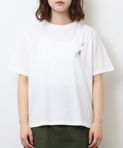 セール】UCHINOKOKAMO 刺繍Tシャツ（Tシャツ/カットソー
