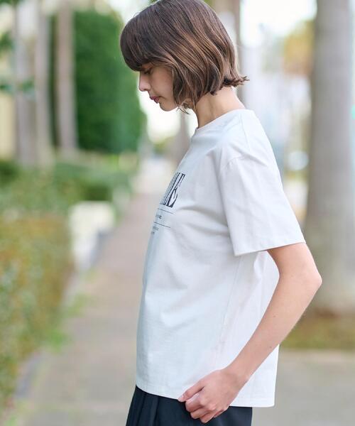 接触冷感/UVカット】バックブリーズテックロゴTシャツ（Tシャツ