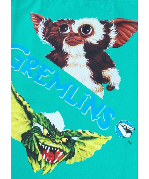 MEDICOM TOY(メディコムトイ)の「MLE GREMLINS 「GREMLINS」TOTE BAG(トートバッグ・メンズ・ブラック/ピンク/グリーン・FREE)」の7枚目の写真