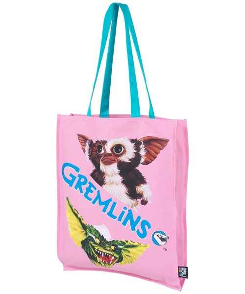 MEDICOM TOY(メディコムトイ)の「MLE GREMLINS 「GREMLINS」TOTE BAG(トートバッグ・メンズ・ブラック/ピンク/グリーン・FREE)」の8枚目の写真