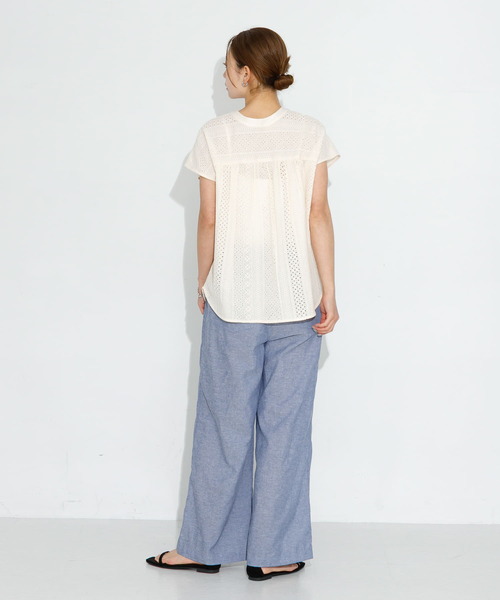 専用出品 新品未使用 theory 定価36000円 リネン混 パンツ drop-kaitori_1-2306-433