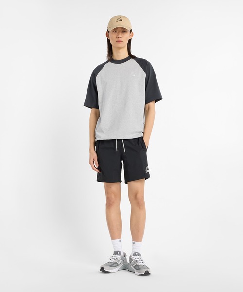 NEW BALANCE（ニューバランス）の「大谷翔平 ラグランショートスリーブTシャツ（Tシャツ/カットソー・メンズ・ブラック/インディゴブルー/ベージュ・X-LARGE/LARGE/MEDIUM/SMALL/XX-LARGE）」の10枚目の写真