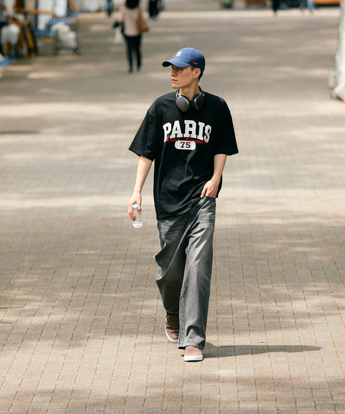 PARIS SAINT-GERMAIN(パリサンジェルマン)の「【Paris Saint-Germain / パリ・サン=ジェルマン】JP VIRSITY LOGO TEE(Tシャツ/カットソー・メンズ・ホワイト/ブラック・MEDIUM/SMALL/X-LARGE/LARGE)」の3枚目の写真