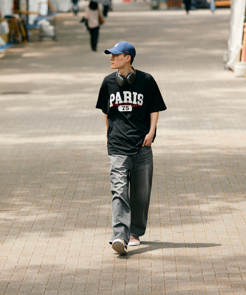 PARIS SAINT-GERMAIN(パリサンジェルマン)の「【Paris Saint-Germain / パリ・サン=ジェルマン】JP VIRSITY LOGO TEE(Tシャツ/カットソー・メンズ・ホワイト/ブラック・MEDIUM/SMALL/X-LARGE/LARGE)」の4枚目の写真