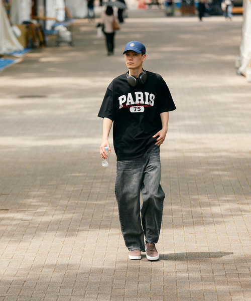 PARIS SAINT-GERMAIN(パリサンジェルマン)の「【Paris Saint-Germain / パリ・サン=ジェルマン】JP VIRSITY LOGO TEE(Tシャツ/カットソー・メンズ・ホワイト/ブラック・MEDIUM/SMALL/X-LARGE/LARGE)」の5枚目の写真