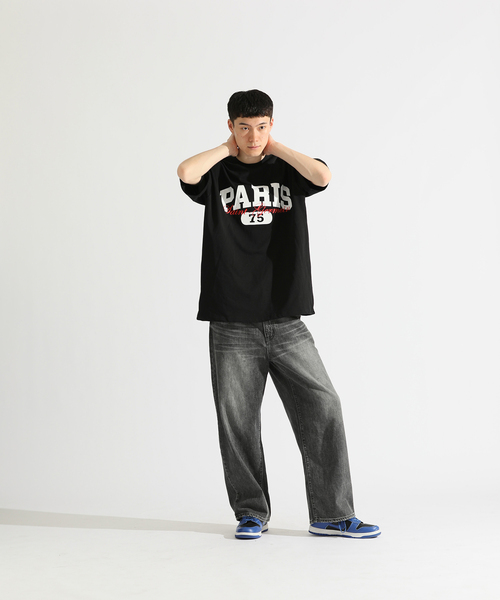 PARIS SAINT-GERMAIN(パリサンジェルマン)の「【Paris Saint-Germain / パリ・サン=ジェルマン】JP VIRSITY LOGO TEE(Tシャツ/カットソー・メンズ・ホワイト/ブラック・MEDIUM/SMALL/X-LARGE/LARGE)」の8枚目の写真