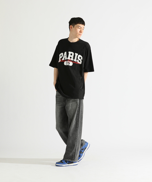 PARIS SAINT-GERMAIN(パリサンジェルマン)の「【Paris Saint-Germain / パリ・サン=ジェルマン】JP VIRSITY LOGO TEE(Tシャツ/カットソー・メンズ・ホワイト/ブラック・MEDIUM/SMALL/X-LARGE/LARGE)」の9枚目の写真