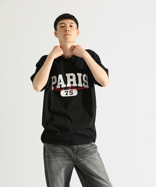 PARIS SAINT-GERMAIN(パリサンジェルマン)の「【Paris Saint-Germain / パリ・サン=ジェルマン】JP VIRSITY LOGO TEE(Tシャツ/カットソー・メンズ・ホワイト/ブラック・MEDIUM/SMALL/X-LARGE/LARGE)」の11枚目の写真