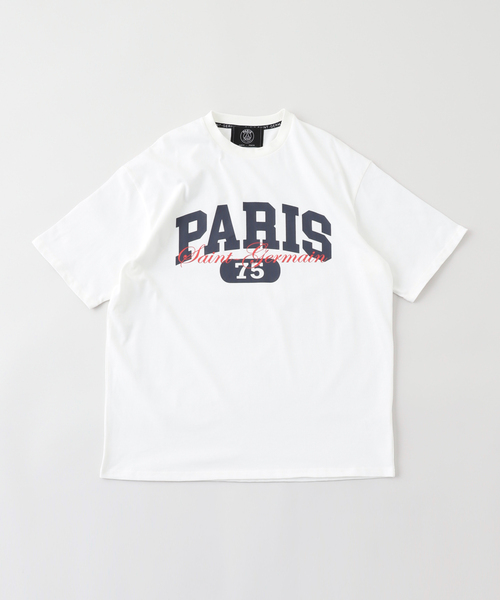 PARIS SAINT-GERMAIN(パリサンジェルマン)の「【Paris Saint-Germain / パリ・サン=ジェルマン】JP VIRSITY LOGO TEE(Tシャツ/カットソー・メンズ・ホワイト/ブラック・MEDIUM/SMALL/X-LARGE/LARGE)」の22枚目の写真