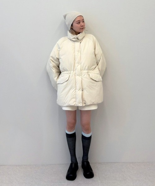 セール】Standcollar Down Coat（ダウンジャケット/コート）｜anuke