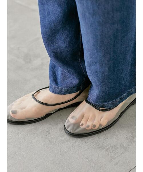 Lugnoncure（ルノンキュール）の「メッシュフラットシューズ《2025summer catalog item》（その他シューズ・レディース・ブラック/オフホワイト/ベージュ・M/L）」の3枚目の写真