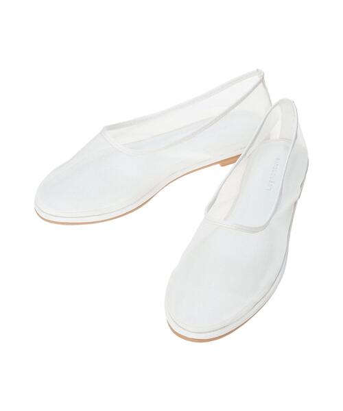 Lugnoncure（ルノンキュール）の「メッシュフラットシューズ《2025summer catalog item》（その他シューズ・レディース・ブラック/オフホワイト/ベージュ・M/L）」の9枚目の写真