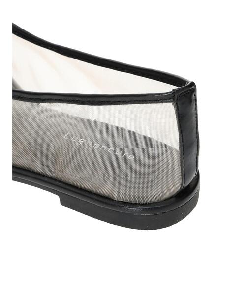 Lugnoncure（ルノンキュール）の「メッシュフラットシューズ《2025summer catalog item》（その他シューズ・レディース・ブラック/オフホワイト/ベージュ・M/L）」の4枚目の写真