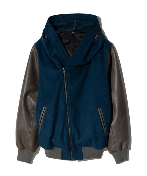 glamb（グラム）の「Carol Stadium Jumper / キャロルスタジアムジャンパー（スタジャン・メンズ・グレー/ブルー/ブラック・S/M/L）」の7枚目の写真