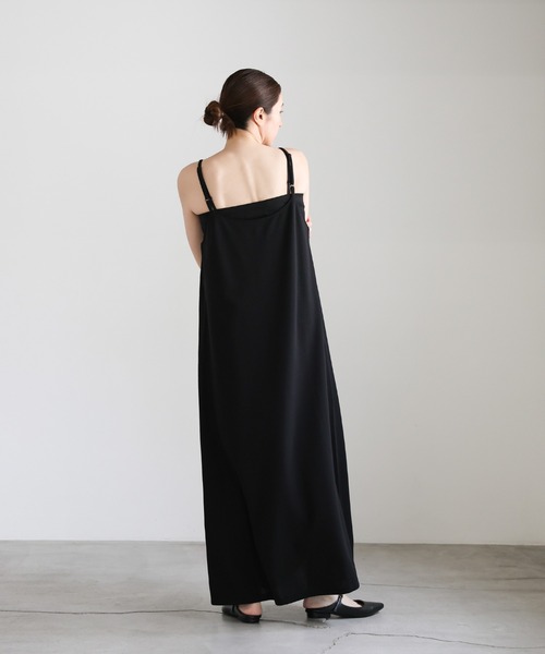 洗える】2WAYカットジョーゼットキャミワンピース（ワンピース