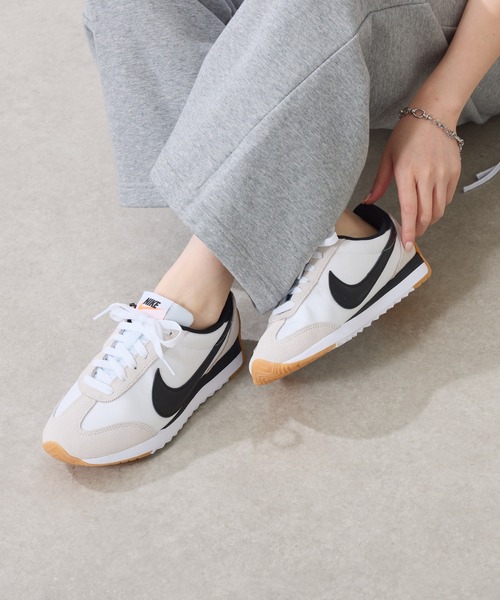 COLLAGE GALLARDAGALANTE（コラージュガリャルダガランテ）の「NIKE/パシフィック（スニーカー・レディース・ホワイト/ベージュ・23cm/24cm/25cm）」の7枚目の写真