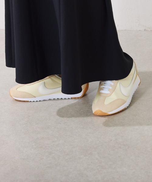 COLLAGE GALLARDAGALANTE（コラージュガリャルダガランテ）の「NIKE/パシフィック（スニーカー・レディース・ホワイト/ベージュ・23cm/24cm/25cm）」の9枚目の写真