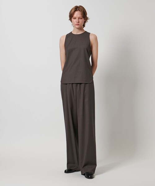 LOEFF(ロエフ)の「<LOEFF>トロピカルウール ハーレムパンツ(その他パンツ・レディース・ブラック/ブラウン・0/1)」の6枚目の写真