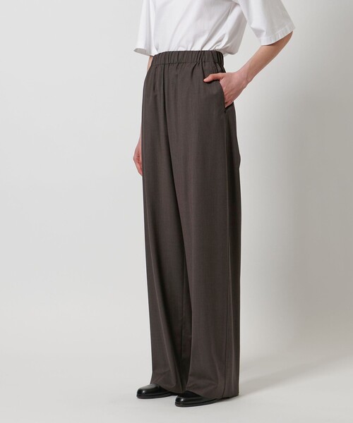 LOEFF(ロエフ)の「<LOEFF>トロピカルウール ハーレムパンツ(その他パンツ・レディース・ブラック/ブラウン・0/1)」の8枚目の写真