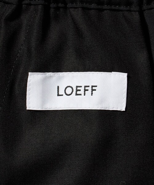 LOEFF(ロエフ)の「<LOEFF>トロピカルウール ハーレムパンツ(その他パンツ・レディース・ブラック/ブラウン・0/1)」の15枚目の写真