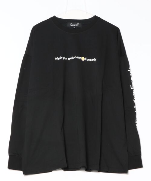 NO WAY（ノーウェイ）の「/天竺　プリントTシャツ（Tシャツ/カットソー・メンズ・ピンク/ブラック/ベージュ/ホワイト・LARGE/MEDIUM）」の3枚目の写真