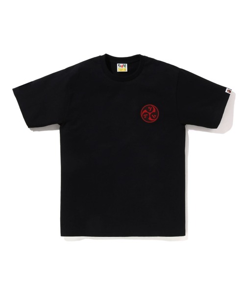 【BAPE】COLOR CAMO JAPAN CULTUR MITSUDOMOE TEE 要在庫確認 COLOR CAMO JAPAN CULTUR MITSUDOMOE TEE（Tシャツ/カットソー