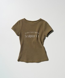 SCULPTOR トップス ベージュ M SCULPTOR（スカルプター）の「Masterpiece Sheer Top/マスターピース
