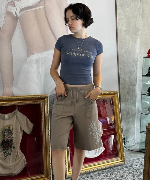 Archive Pigment Baby Tee（Tシャツ/カットソー）｜SCULPTOR