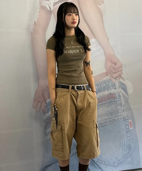 新品未使用　sculptor Archive Pigment Baby Tee SCULPTOR® online store