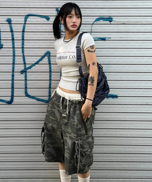 Archive Pigment Baby Tee（Tシャツ/カットソー）｜SCULPTOR