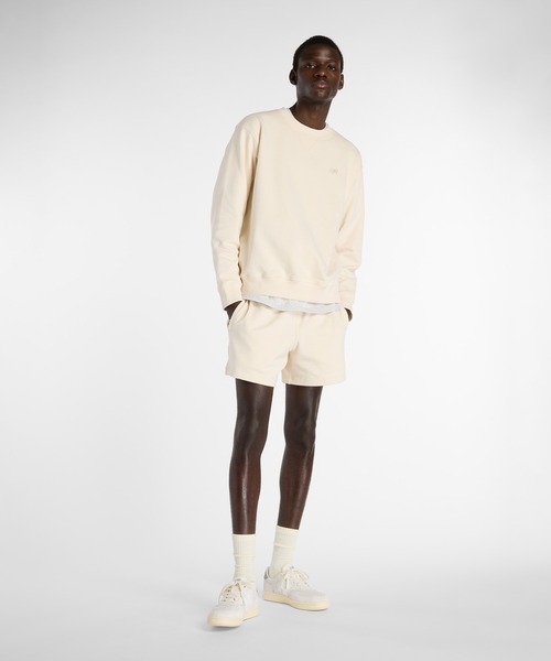 NEW BALANCE(ニューバランス)の「Athletics スウェットクルー(スウェット・メンズ・ナチュラル・XX-LARGE/X-LARGE/LARGE/MEDIUM/SMALL)」の8枚目の写真