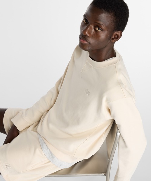 NEW BALANCE(ニューバランス)の「Athletics スウェットクルー(スウェット・メンズ・ナチュラル・XX-LARGE/X-LARGE/LARGE/MEDIUM/SMALL)」の9枚目の写真