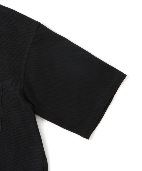  j.n.r.d（ジェー・エヌ・アール・ディー）の「j.n.r.d/ポップコーンカチオンオープンカラーシャツ（シャツ/ブラウス・メンズ・ホワイト/ブラック・LL/M/S/L）」の5枚目の写真