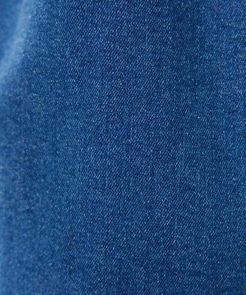 COLLAGE GALLARDAGALANTE（コラージュガリャルダガランテ）の「Q.anos/2WAYデニムチュニック（Tシャツ/カットソー・レディース・ブラック/ブルー・FREE）」の22枚目の写真