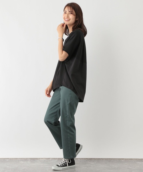 FOUND GOOD（ファウンドグッド）の「タキノウBACKキリカエFS（Tシャツ/カットソー・レディース・ベージュ/ブラック/ブルー系5/ホワイト系5・S/M/L）」の10枚目の写真