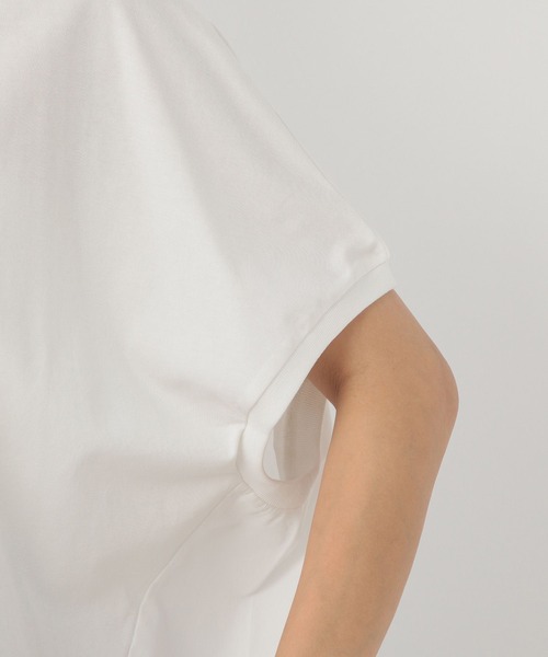 FOUND GOOD（ファウンドグッド）の「タキノウBACKキリカエFS（Tシャツ/カットソー・レディース・ベージュ/ブラック/ブルー系5/ホワイト系5・S/M/L）」の21枚目の写真