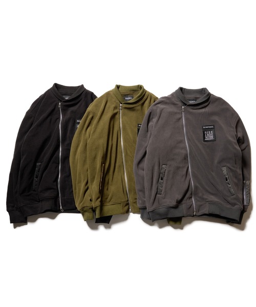 VIRGOwearworks（ヴァルゴウェアワークス）の「STORM BREAKER VA-1（MA-1・レディース・ブラック/チャコールグレー/オリーブドラブ・2/3/4）」の4枚目の写真