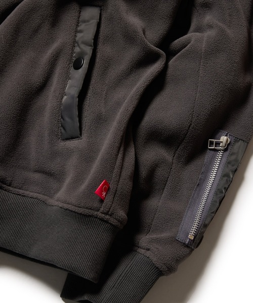 VIRGOwearworks（ヴァルゴウェアワークス）の「STORM BREAKER VA-1（MA-1・レディース・ブラック/チャコールグレー/オリーブドラブ・2/3/4）」の15枚目の写真