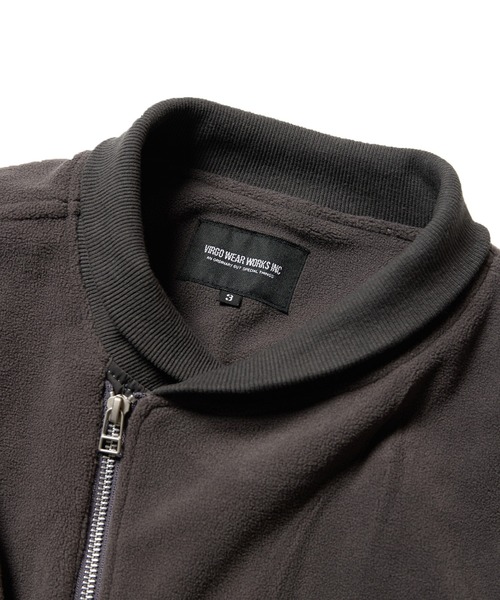 VIRGOwearworks（ヴァルゴウェアワークス）の「STORM BREAKER VA-1（MA-1・レディース・ブラック/チャコールグレー/オリーブドラブ・2/3/4）」の17枚目の写真