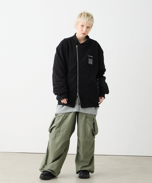 VIRGOwearworks（ヴァルゴウェアワークス）の「STORM BREAKER VA-1（MA-1・レディース・ブラック/チャコールグレー/オリーブドラブ・2/3/4）」の19枚目の写真