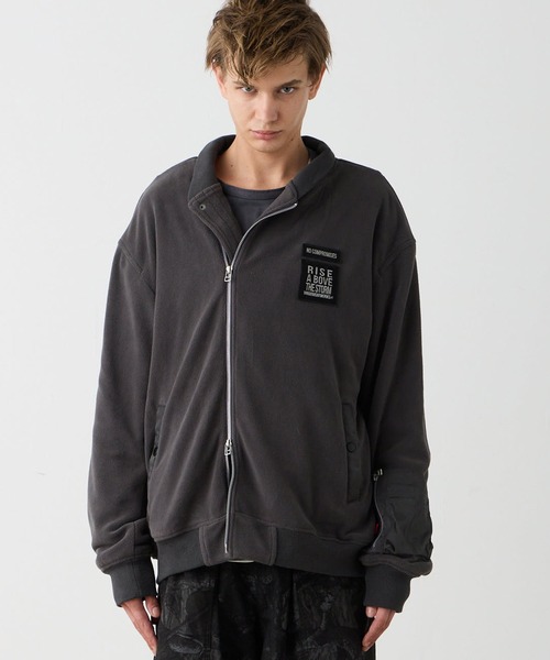 VIRGOwearworks（ヴァルゴウェアワークス）の「STORM BREAKER VA-1（MA-1・レディース・ブラック/チャコールグレー/オリーブドラブ・2/3/4）」の9枚目の写真