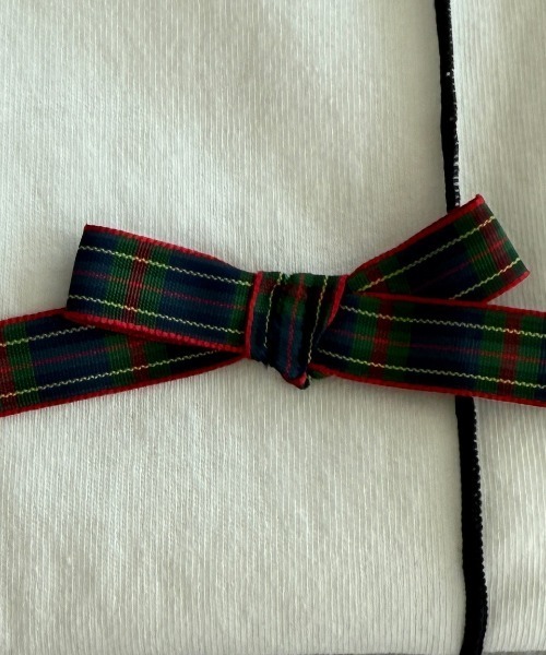 kutir（クティール）の「半袖チェックリボンポロTシャツ（ポロシャツ・レディース・ネイビー/オフホワイト/アイボリー・FREE）」の9枚目の写真