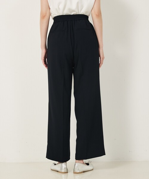 abahouse mavie(アバハウスマヴィ)の「【2点セットアップ/エニデイカセット・サマー】ジョーゼット ブラウス&パンツセット(シャツ/ブラウス・レディース・ブラック/ダークネイビー・38/36/40)」の19枚目の写真