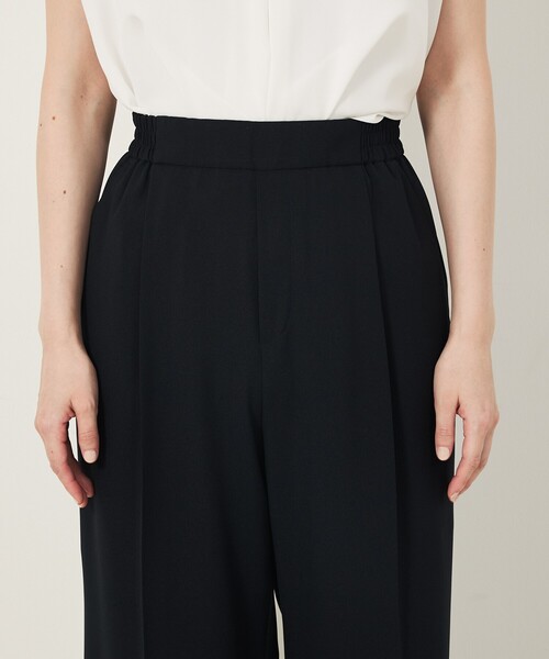 abahouse mavie(アバハウスマヴィ)の「【2点セットアップ/エニデイカセット・サマー】ジョーゼット ブラウス&パンツセット(シャツ/ブラウス・レディース・ブラック/ダークネイビー・38/36/40)」の21枚目の写真