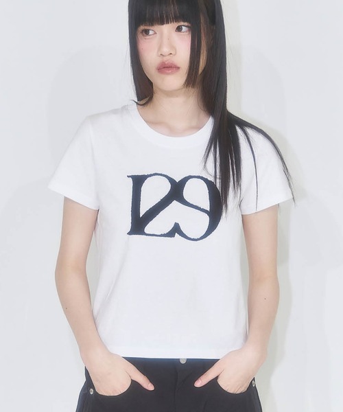 tシャツ 「ILLIGO」ロゴ パッチ Tシャツ LOGO PATCH T-SHIRT レディース セール】【ILLIGO】ロゴ パッチ Tシャツ LOGO PATCH T-SHIRT（T
