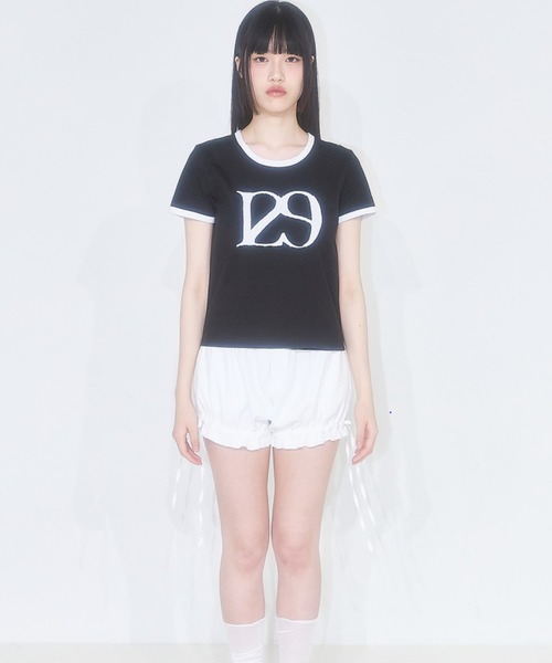 ILLIGO(イリゴ)の「◇ILLIGO◇ロゴ パッチ Tシャツ LOGO PATCH T-SHIRT(Tシャツ/カットソー・レディース・ブラック/クリーム/ホワイト/チャコール・FREE)」の14枚目の写真